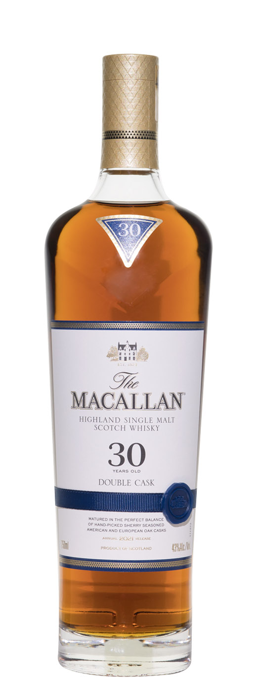 The Macallan 30yr Double Cask 2021 Release Single Malt Scotch