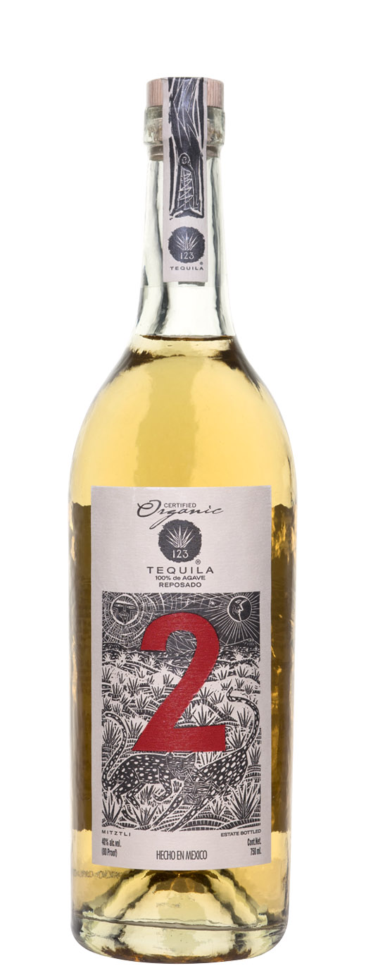 123 Organic Reposado (Dos) Tequila