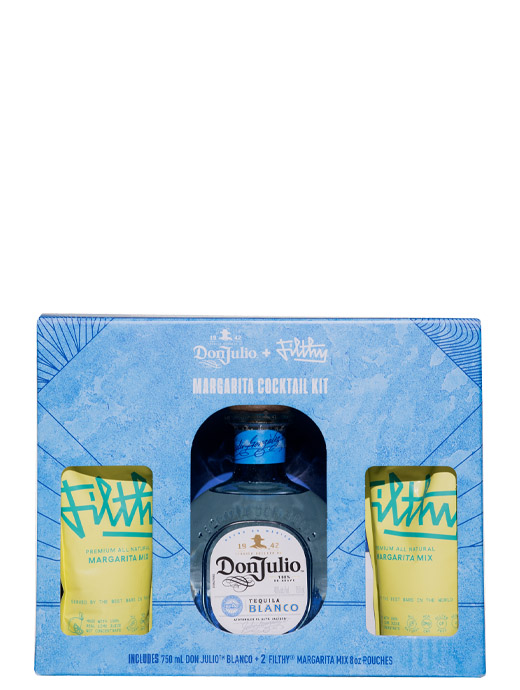 Don Julio Blanco Tequila Gift Set With Filthy Margarita Pouch