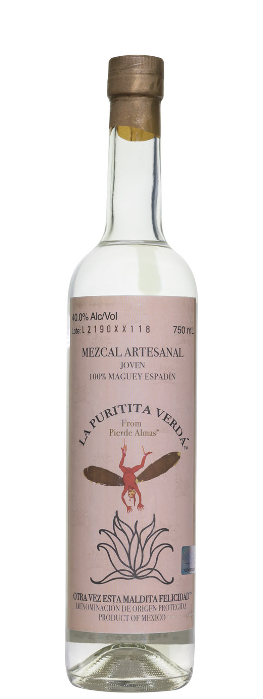 Pierde Almas Joven Maguey Espadin La Puritita Mezcal