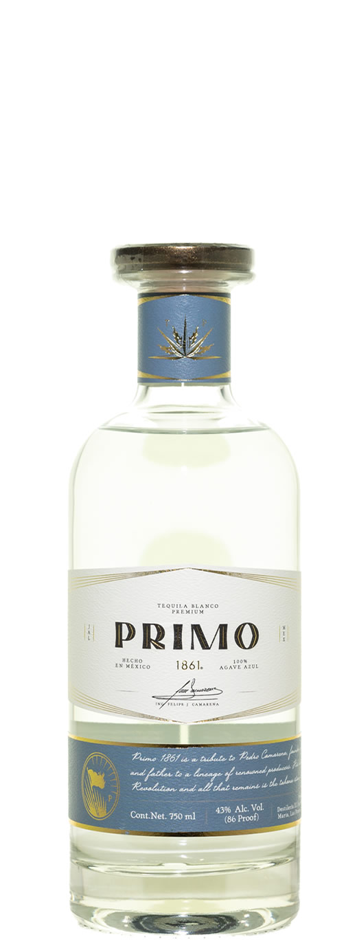 Primo 1861 Blanco Tequila