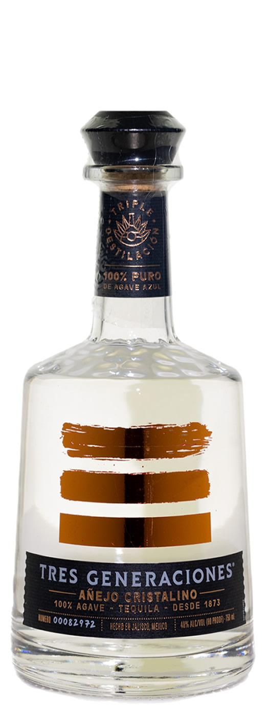 Sauza Tres Generaciones Cristalino Anejo Tequila