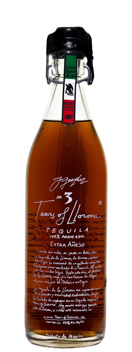 Tears of Llorona #3 Extra Anejo Tequila