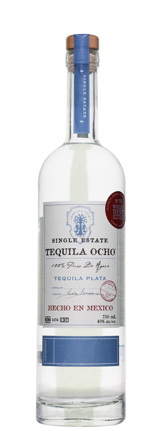 Tequila Ocho Single Estate Plata Tequila