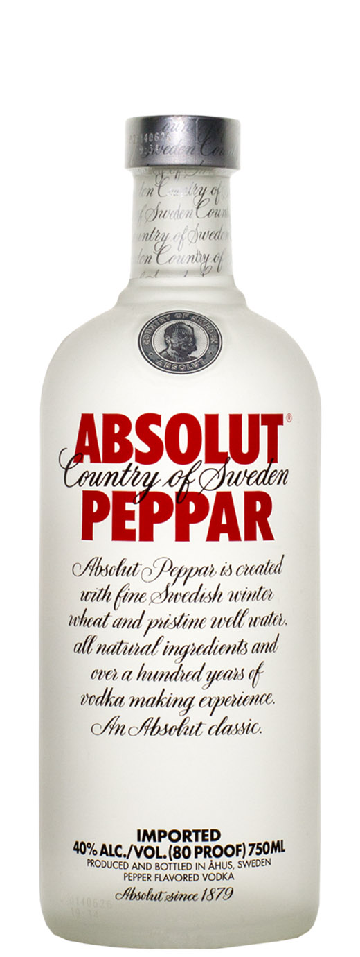 Absolut Peppar Vodka