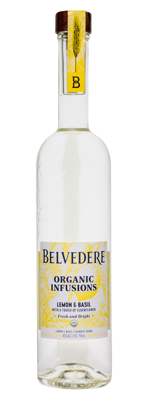 Belvedere Organic Infusions Lemon & Basil Vodka