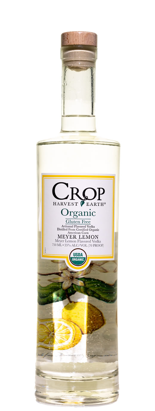 Crop Meyer Lemon Organic Vodka