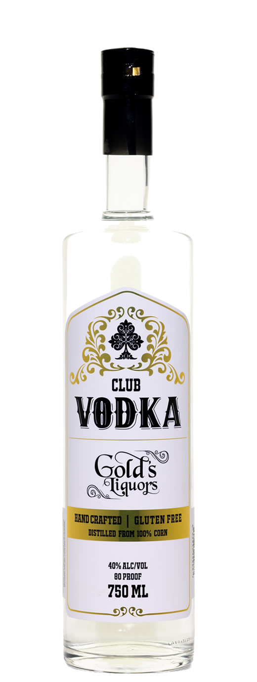 Gold's Liquors Club Vodka