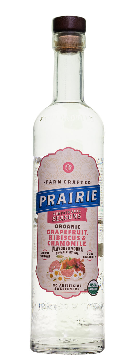 Prairie Organic Sustainable Seasons Grapefruit Hibiscus Chamomile Vodka B 21 Fine Wine Spirits