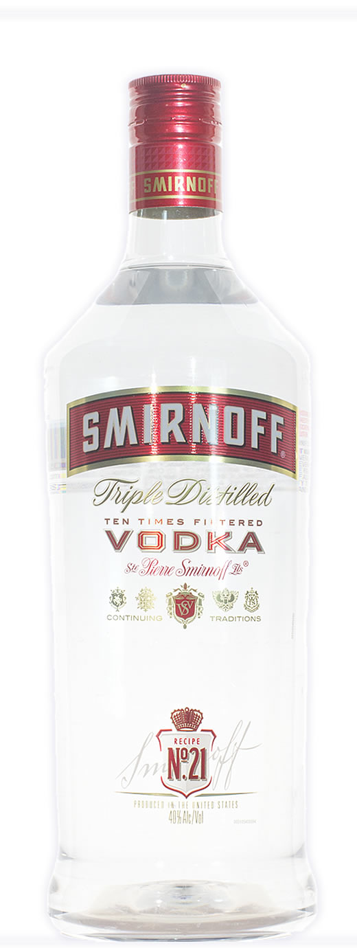 Smirnoff Label Vodka | www.b-21.com