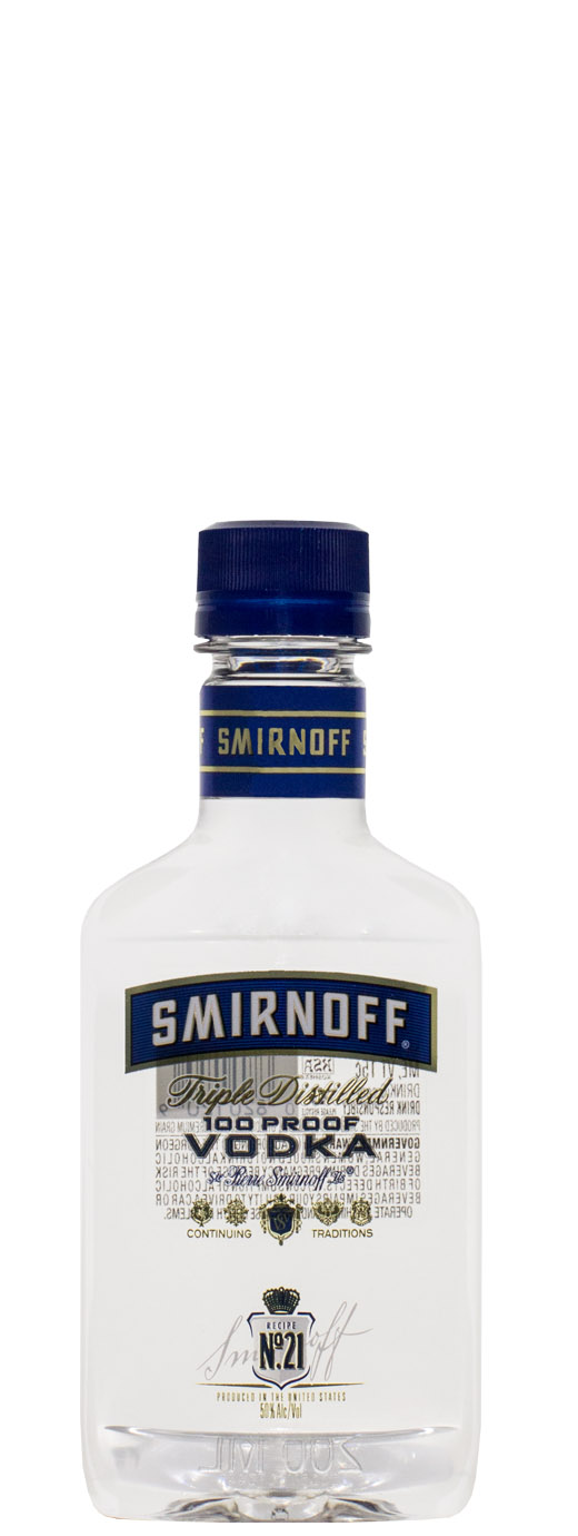 Smirnoff Blue Label 100 Export Strength Vodka