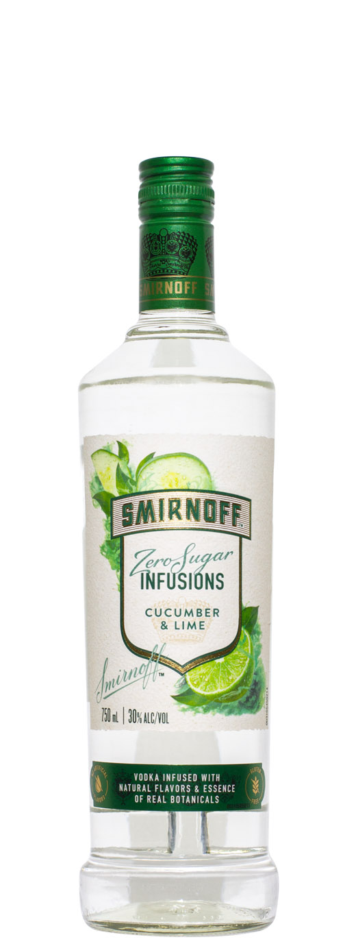 Smirnoff Zero Sugar Infusions Cucumber & Lime