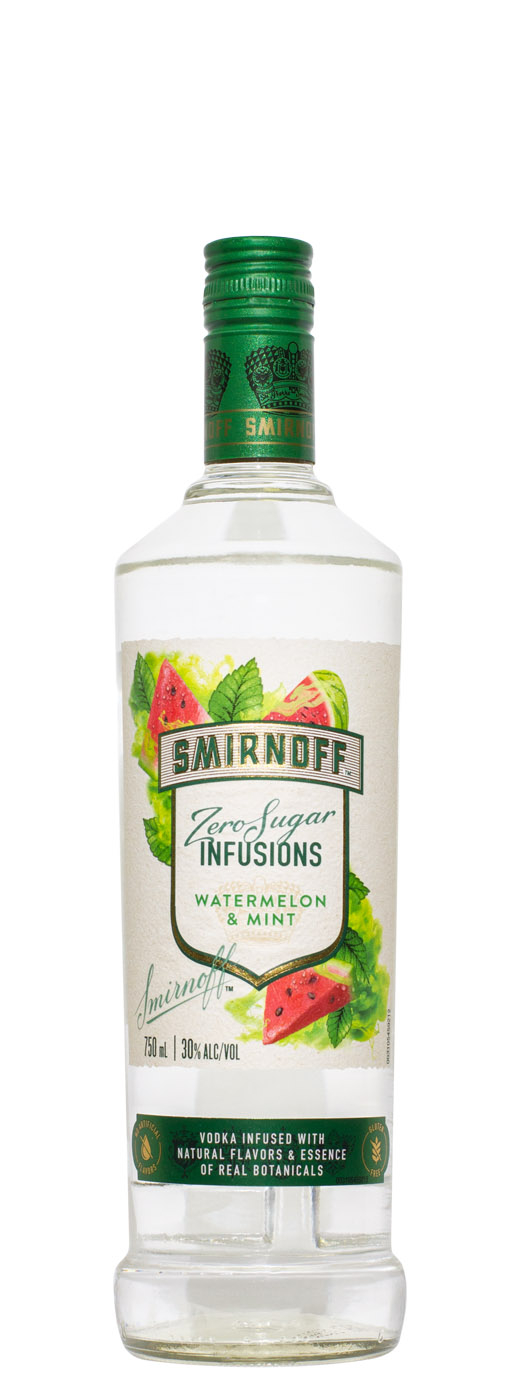 Smirnoff Zero Sugar Infusions Watermelon & Mint