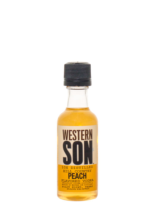 Western Son Hill Country Peach Flavored Vodka