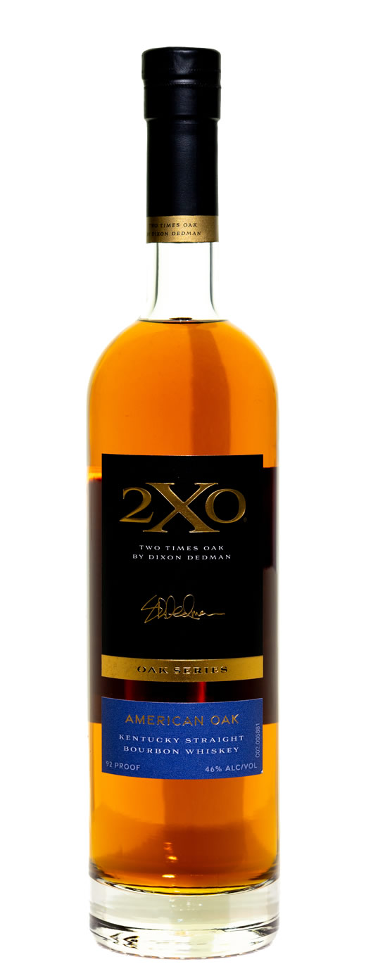 2XO Oak Series American Oak Bourbon Whiskey
