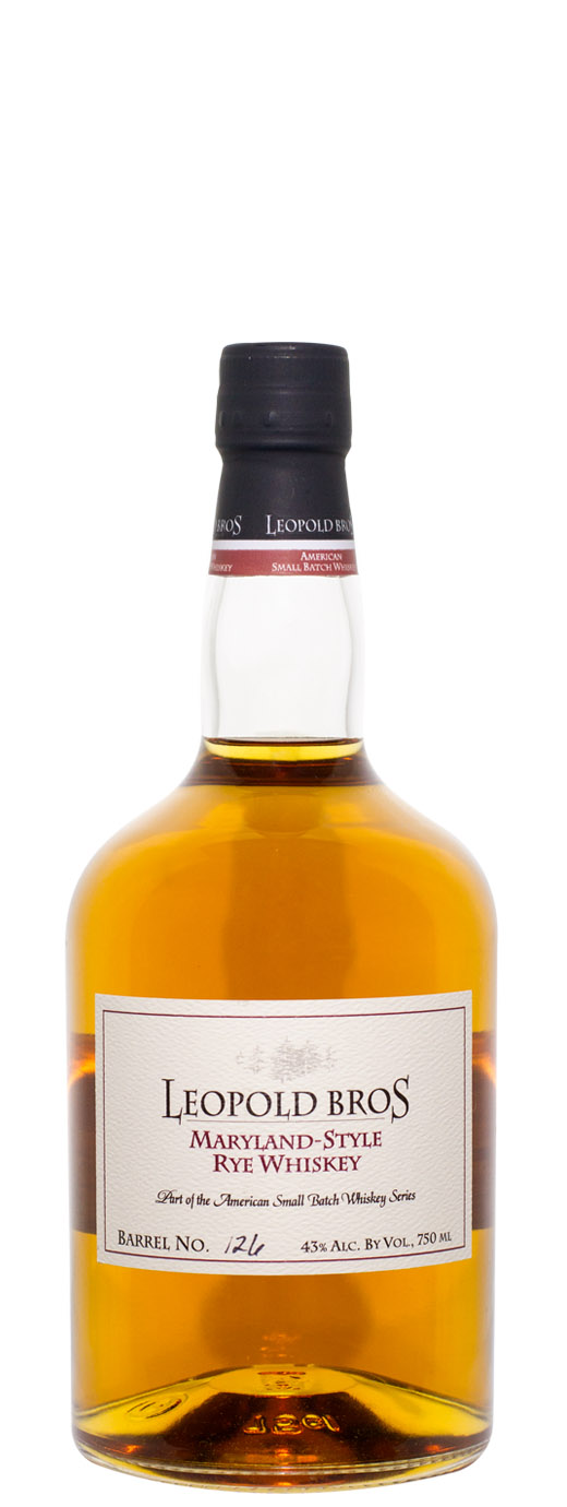 Leopold Bros Maryland Style Rye Whiskey