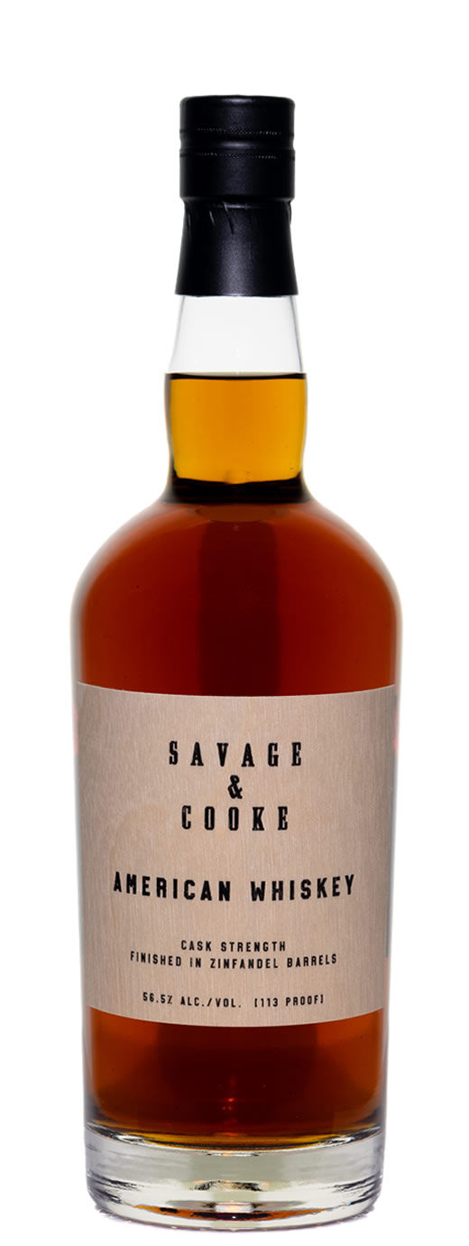 Savage & Cooke Finished In Zinfandel Barrels Cask Strength American Whiskey