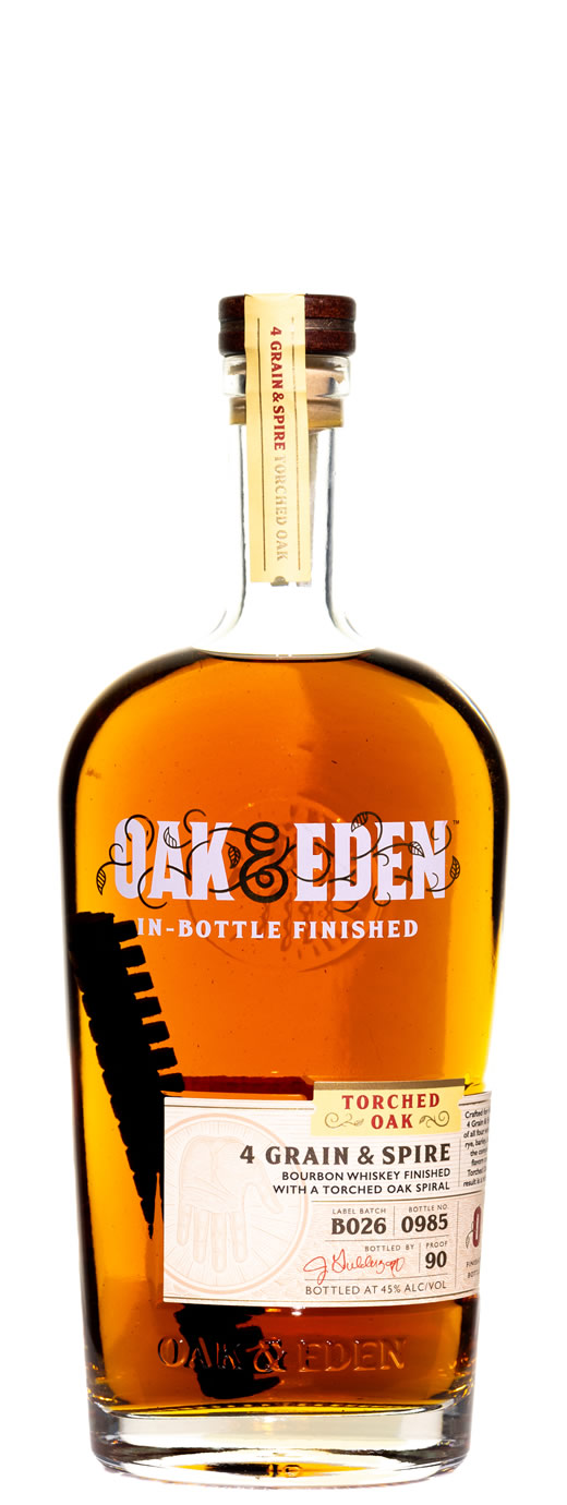 Oak & Eden 4 Grain & Spire Torched Oak Whiskey