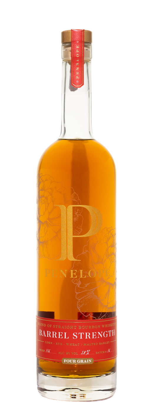 Penelope Four Grain Barrel Strength Straight Bourbon Whiskey