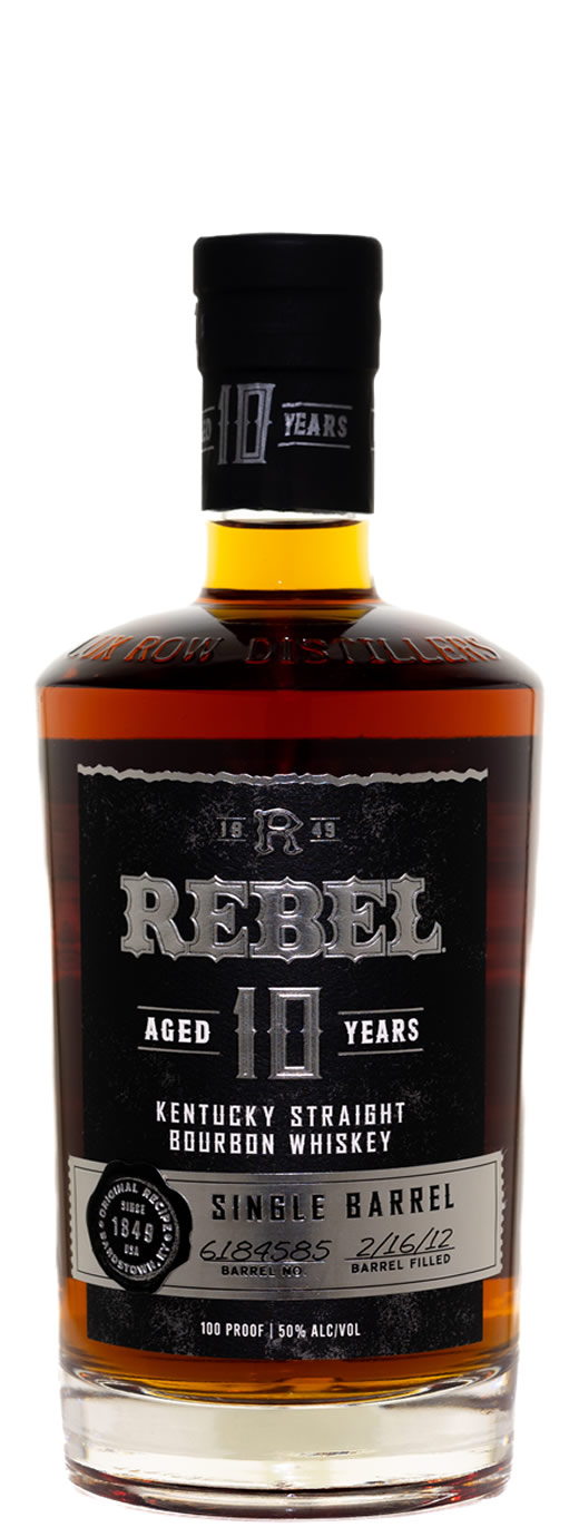 Rebel 10yr Single Barrel Bourbon Whiskey