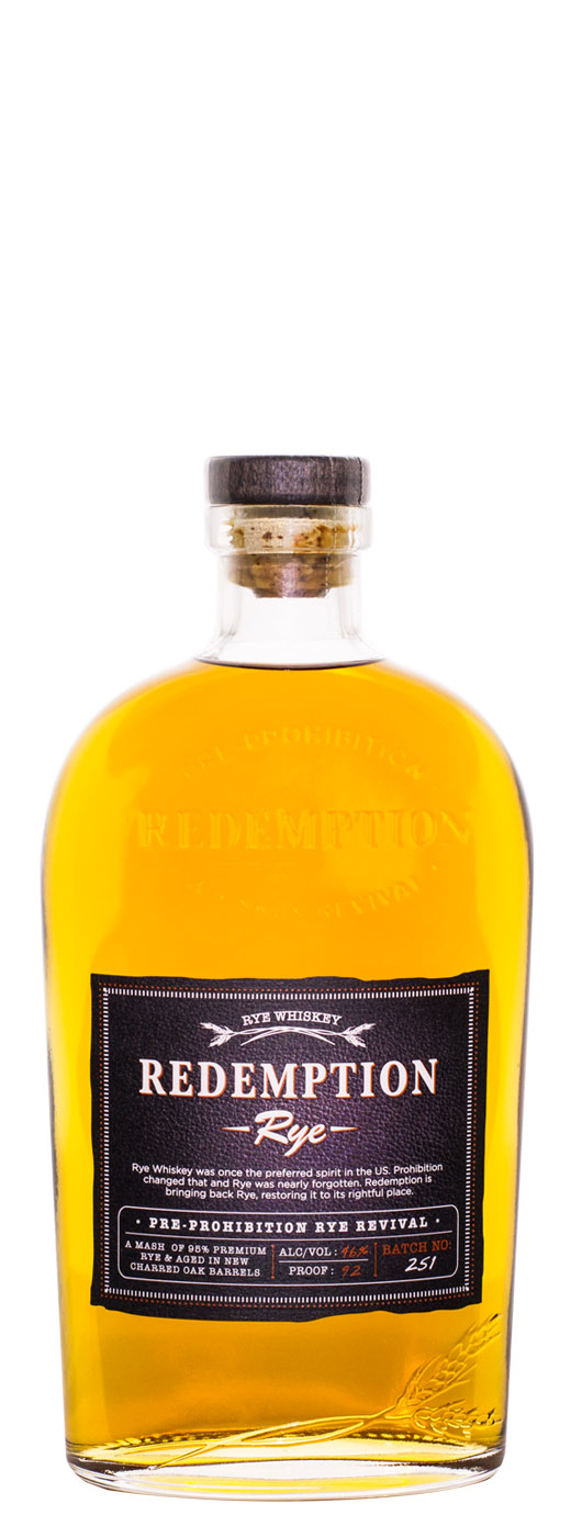 Redemption Rye Kentucky Whiskey
