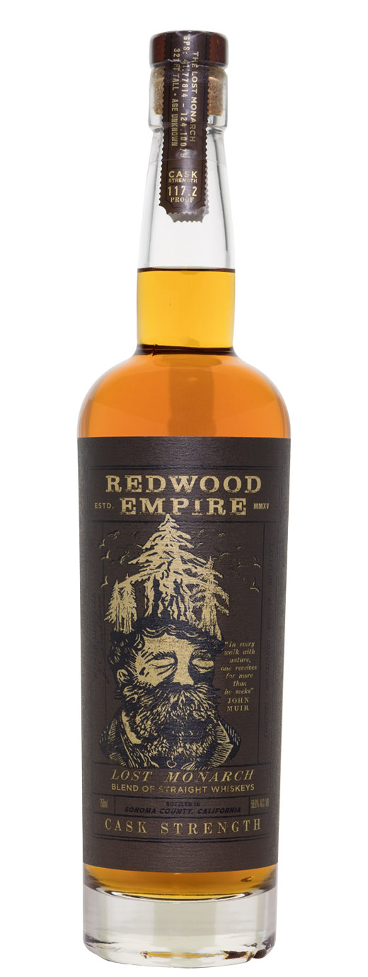 Redwood Empire Lost Monarch Cask Strength Whiskey