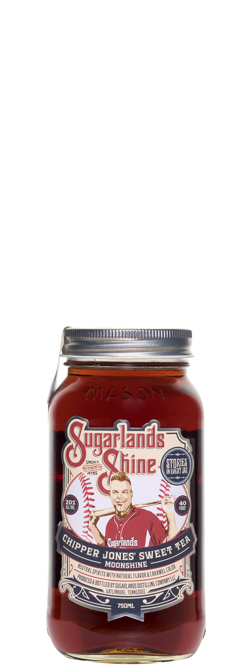 Sugarlands Shine Chipper Jones' Sweet Tea Moonshine