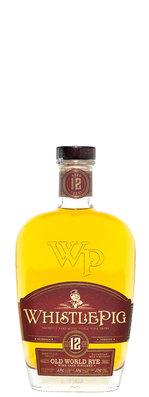 WhistlePig Old World 12yr Cask Finish Straight Rye Whiskey