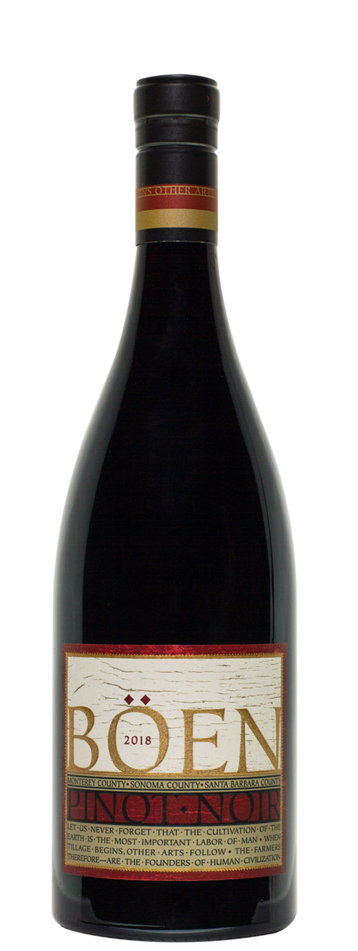 2018 Boen Tri Appellation Pinot Noir B 21 Fine Wine Spirits