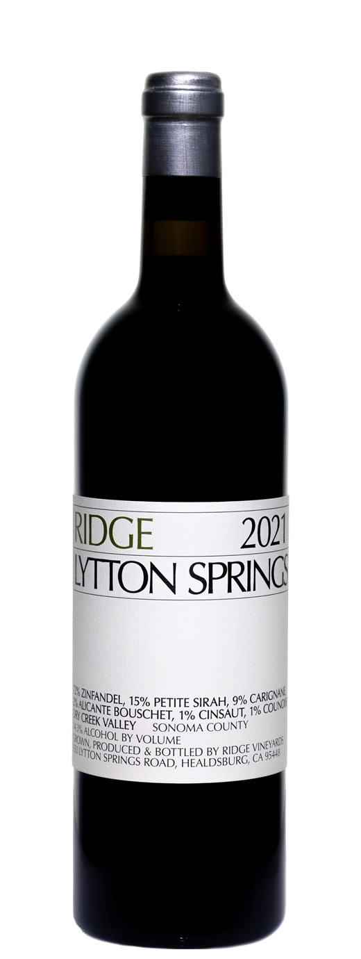 2021 Ridge Lytton Springs