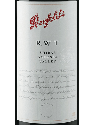 2018 Penfolds RWT Bin 798 Shiraz