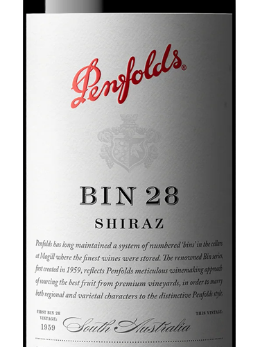 2023 Penfolds Shiraz Bin 28