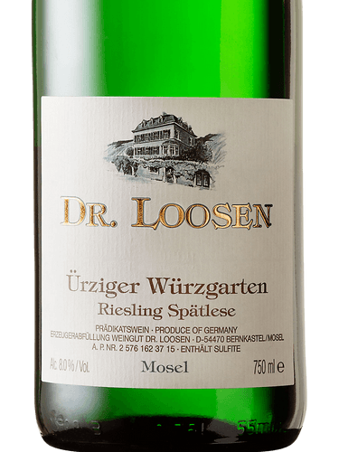 2016 Dr. Loosen Urziger Wurzgarten Riesling Spatlese