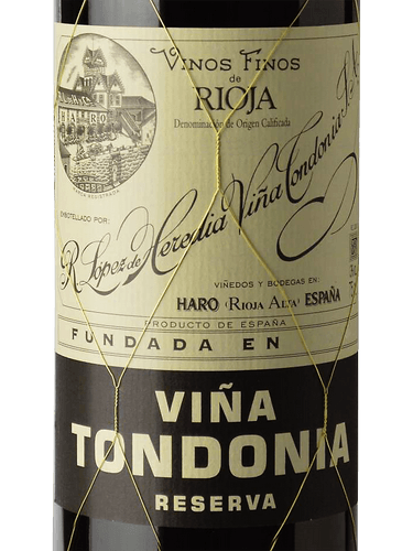 2007 Lopez de Heredia Vina Tondonia Reserva