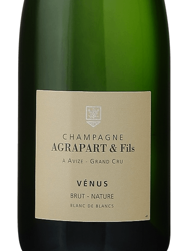 2019 Agrapart Venus Brut Nature Blanc de Blanc Grand Cru