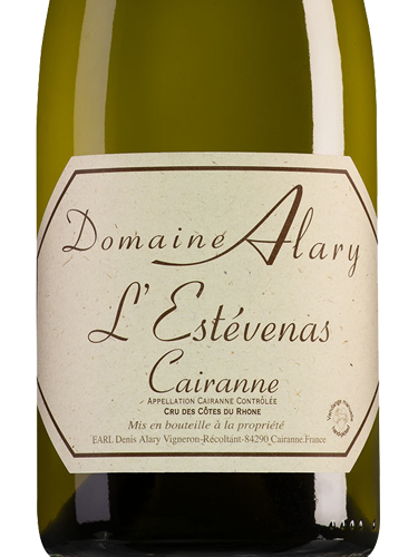 2024 Domaine Alary Cairanne L'Estevenas Blanc