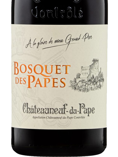 2022 Domaine Bosquet des Papes A La Gloire de Mon Grand Pre