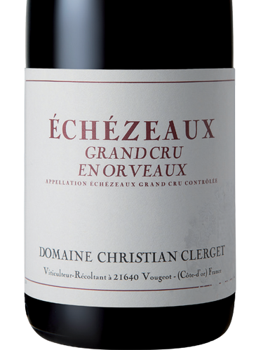 2022 Domaine Christian Clerget Echezeaux Grand Cru En Orveaux