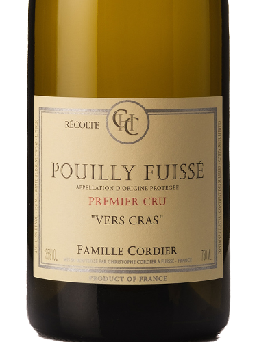 2023 Christophe Cordier Pouilly-Fuisse 1er Cru Vers Cras