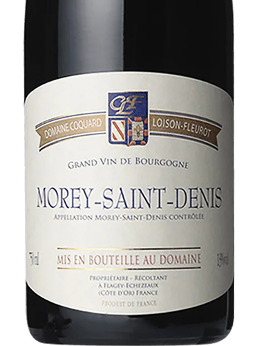 2023 Domaine Coquard-Loison-Fleurot Morey Saint-Denis