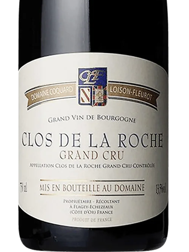 2023 Domaine Coquard-Loison-Fleurot Clos de la Roche Grand Cru