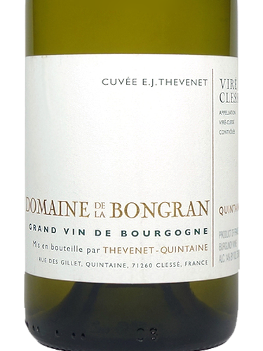 2020 Domaine de la Bongran Vire-Clesse Cuvee EJ Thevenet