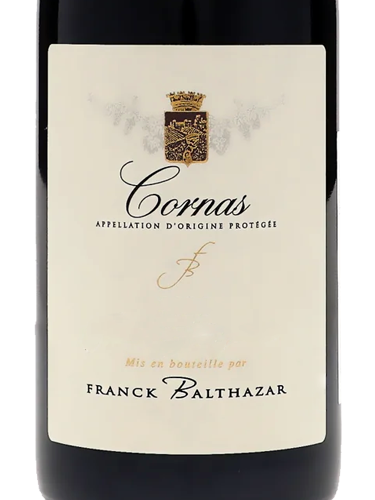 2022 Franck Balthazar Cornas Cuvee Casimir