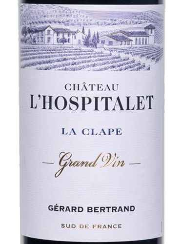 2021 Gerard Bertrand Chateau l'Hospitalet La Clape Rouge