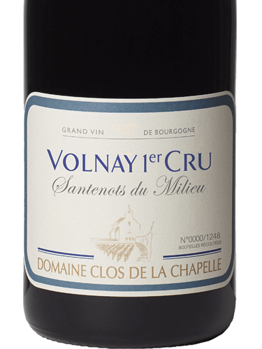 2023 Domaine Clos de la Chapelle Volnay Santenots du Milieu 1er Cru