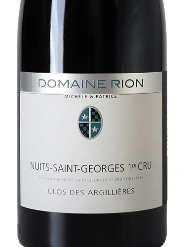 2023 Patrice Rion Nuits-St-Georges 1er Cru Clos des Argilleres
