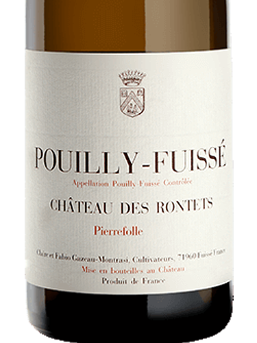 2022 Chateau des Rontets Pouilly-Fuisse Pierrefolle