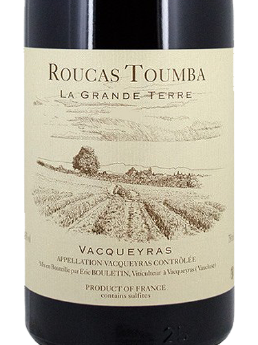 2023 Roucas Toumba Vacqueyras La Grande Terre