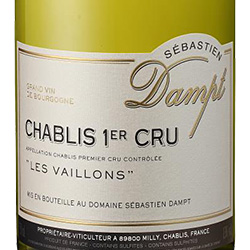 2023 Domaine Sebastien Dampt Chablis Les Vaillons 1er Cru