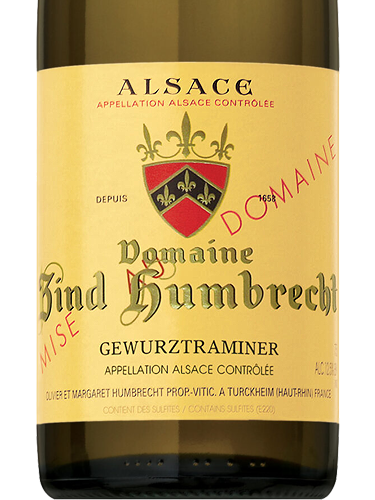 2022 Zind-Humbrecht Gewurztraminer